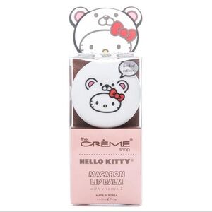 Hello Kitty Macarrón White Chocolate Lip Balm - Moisturizing Lip Treatment
